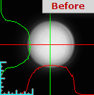 Kirsch Before Show Intensity Profile
